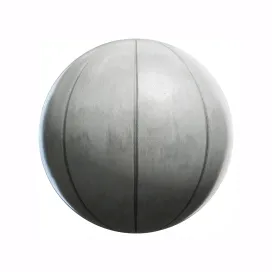Concrete slabs fence
